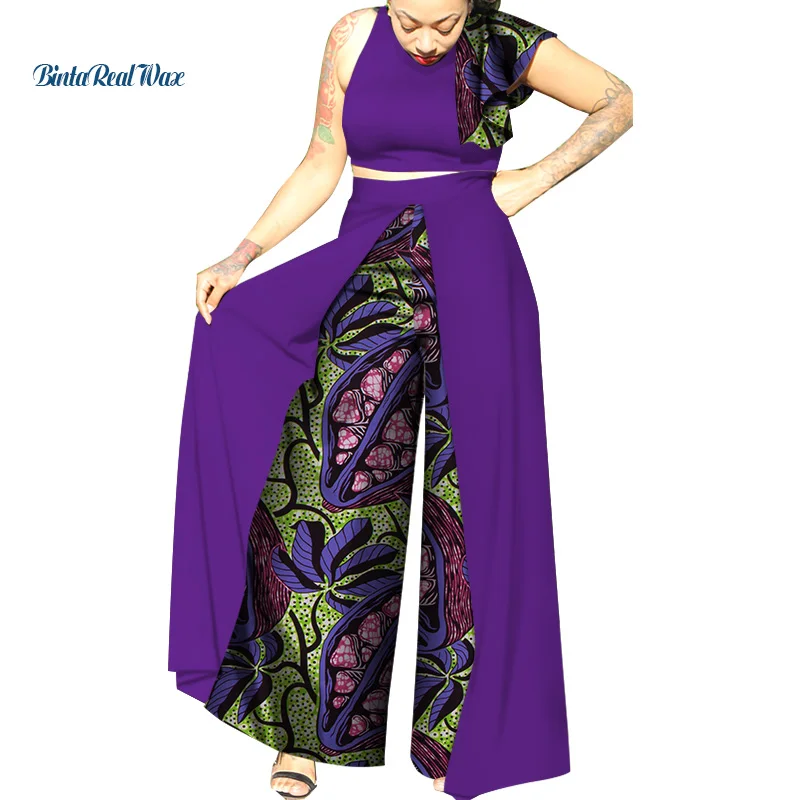 Женский комплект из топа и юбки в африканском стиле|Африканская одежда| |