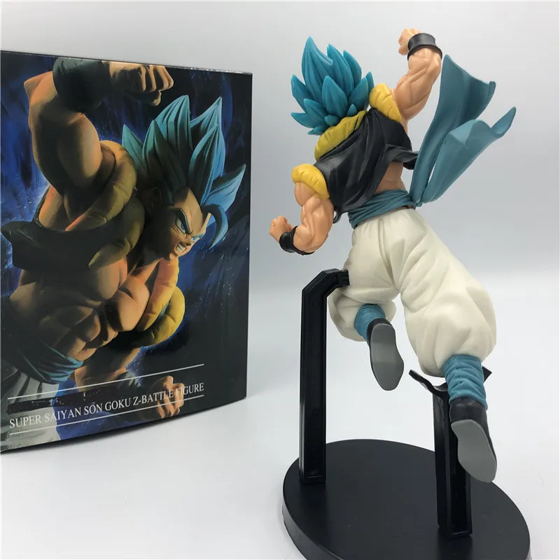 Фильм Ver. Dragon Ball Z Gogeta голубые волосы против супер броли конечный солдат DBZ Гоку Вегета Супер Саян фигурка 20 см