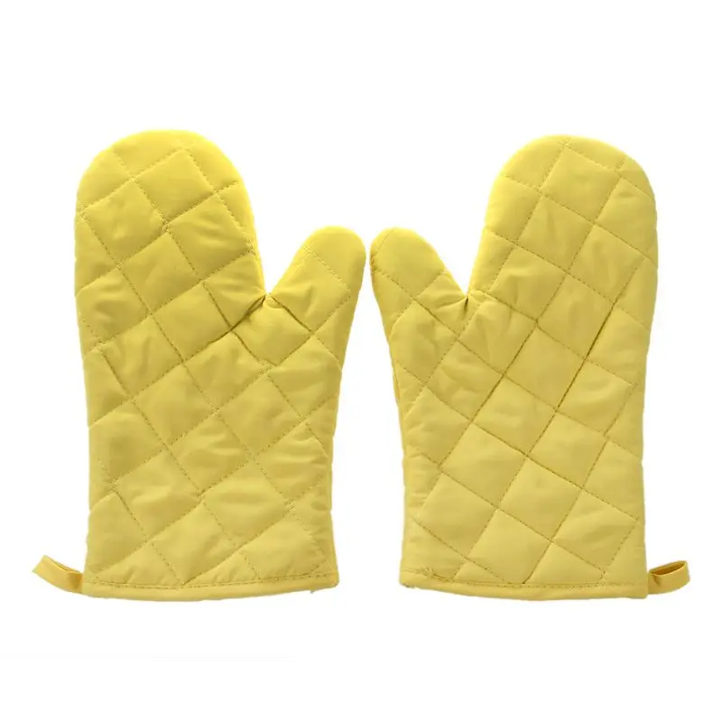 

1 Pair Kitchen Craft Heat Resistant Cotton Oven Glove Pot Holder Baking Cooking Mitts