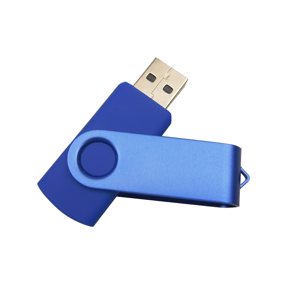 Blue Портативный USB флеш-накопитель 2,0, высокоскоростной флеш-накопитель, 32 ГБ, 16 ГБ, 8 ГБ, 64 ГБ, карта памяти, диск для хранения, свадебные подарки, более 10 шт., бесплатный логотип - Цвет: Blue