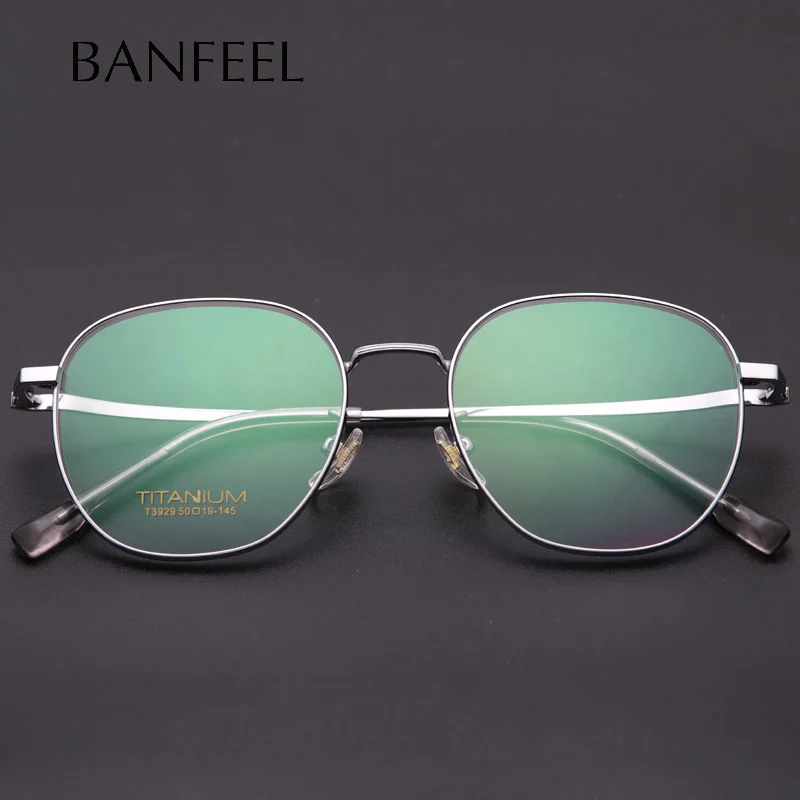 BTitanium очки оправы новые винтажные женские мужские высококачественные ретро для