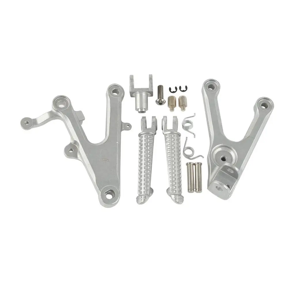 Передняя Подножка для мотоцикла подножки кронштейн черный Yamaha YZF R6 R 6 YZFR6 2003 2005