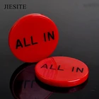 Меламиновые фишки для покера, покерные фишки Black Jack 21 point, Набор для игры в покер банкира, настольные игры для казино 5 см * 5 см, все в Техасском Холдеме, 1 шт.