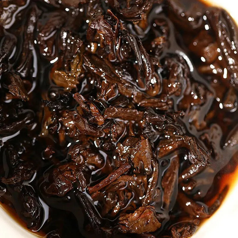 

2019 Haiwan Old Comrade Haiwan Shu Pu-erh Tea 7578 Batch 191 Yunnan LaoTongZhi Ripe Pu-erh Tea 357g