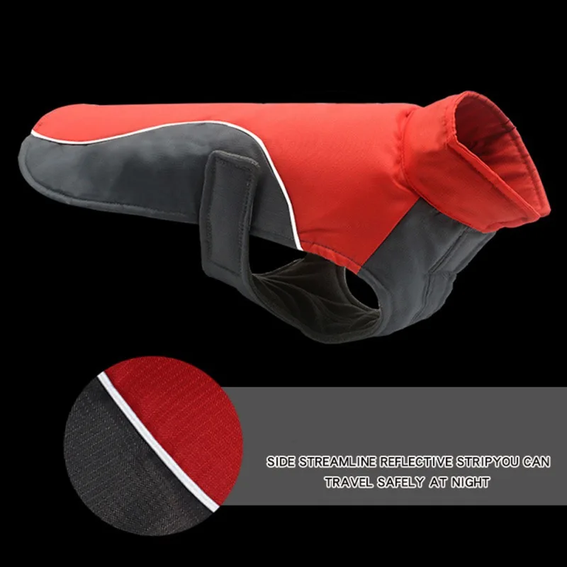 

Dog Autumn And Winter Outdoor Reflective Thickened Warm Waterproof And Windproof Jacket
