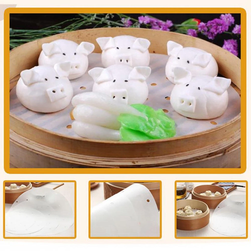 100 шт. силиконовая бумага для масла антипригарные аксессуары фритюрницы пиццы