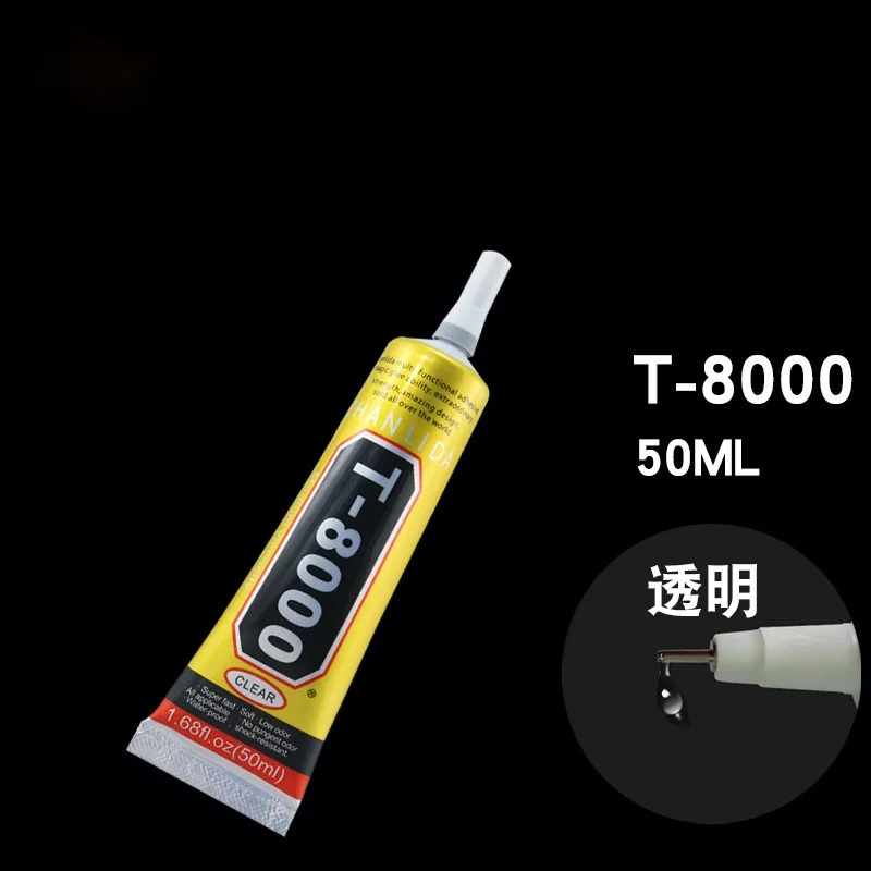 

T-8000 15ML/50ml MultiPurpose Industrial Adhesive Jewerly Craft Rhinestone Nail Gel T8000 Diy Phone Frame Fix Screen Glass Glue