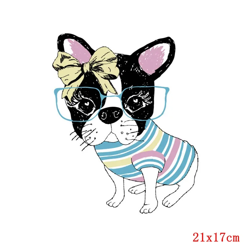 Мультяшная собачья нашивка утюжок для передачи детской одежды термопередача