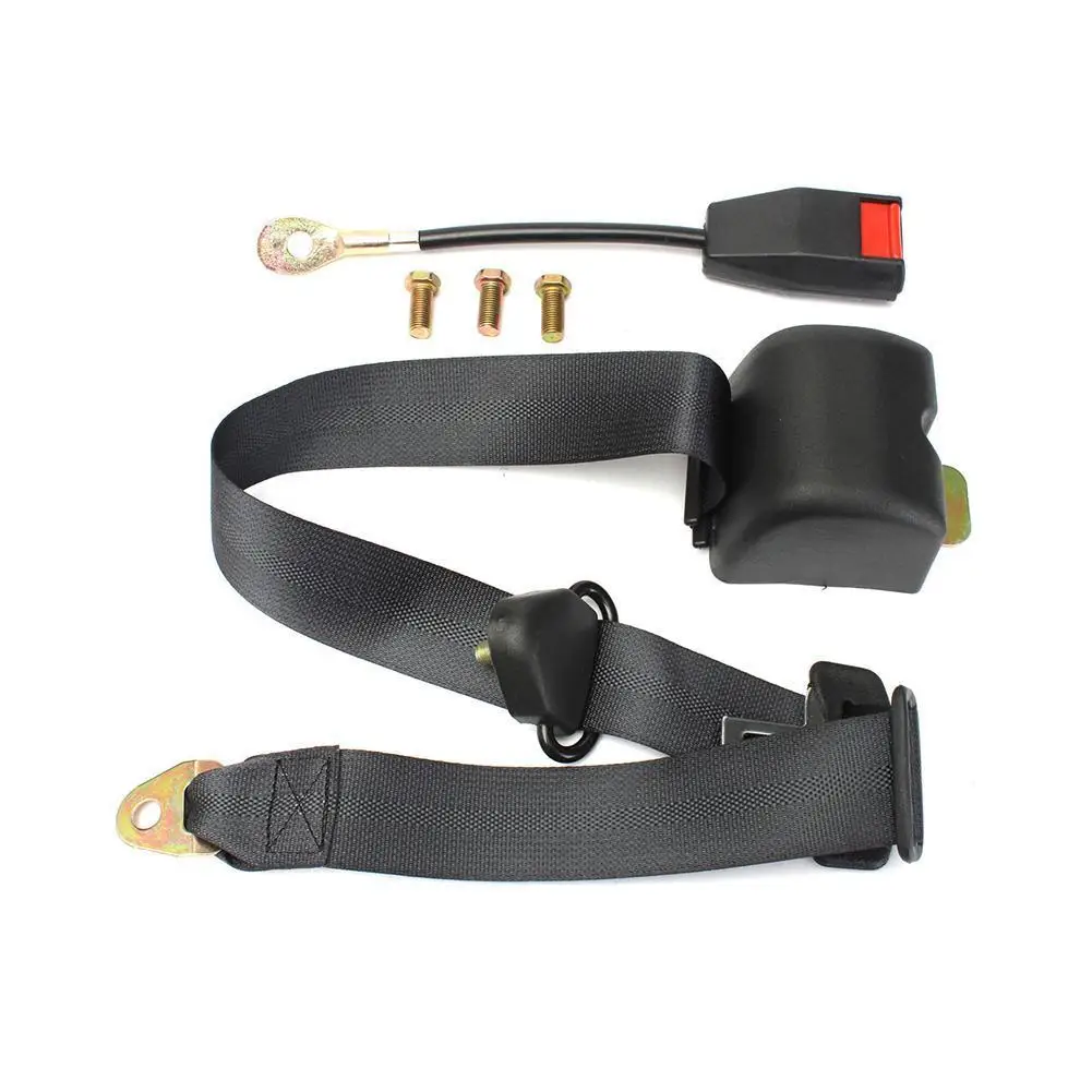 

Seat Belt Set Fully Automatic Rewinding And Retracting Three-point Driver Safety Belt Foreign Trade Safety Belt Safety Belt