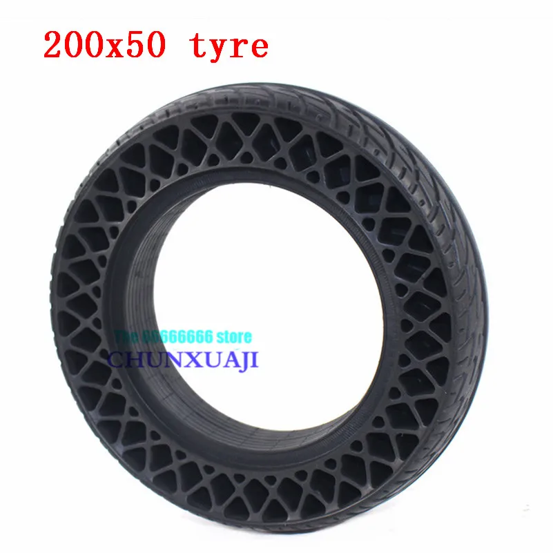 Новое обновление 200x50 8x2 твердые шины для 8 дюймового электрического скутера
