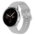 Ремешок силиконовый для Samsung Galaxy Watch Active 2 40 мм 44 мм, спортивный водонепроницаемый браслет для мужчин и женщин