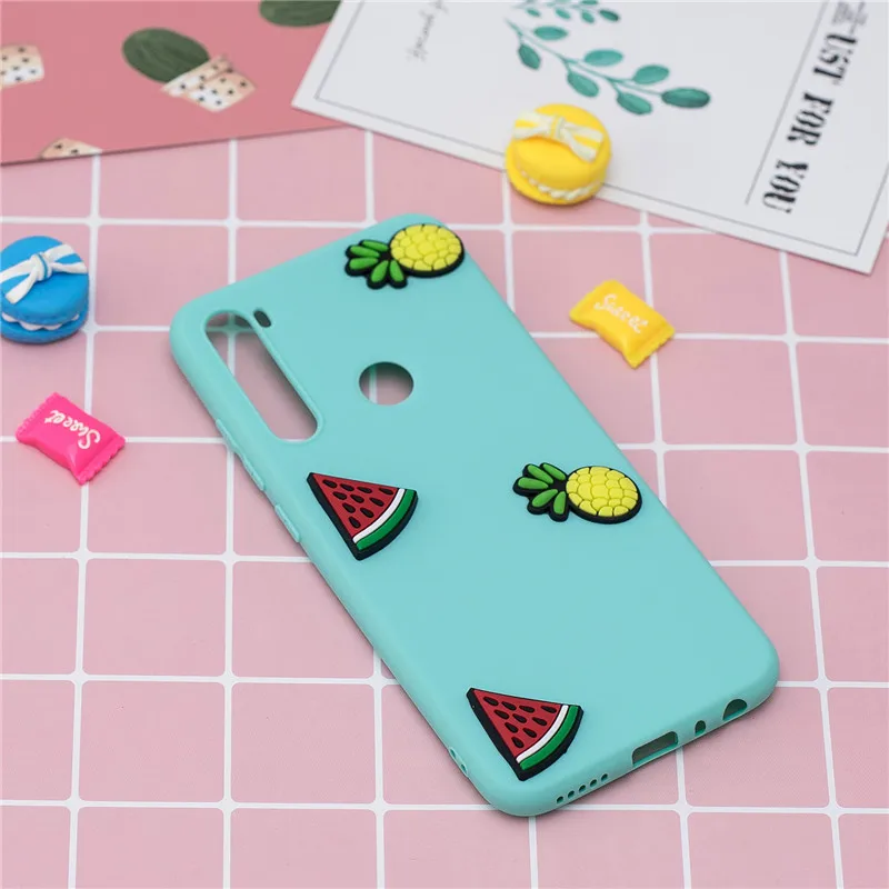 Мягкий Силиконовый ТПУ чехол 3D для Xiaomi Redmi Note 8T задняя крышка с изображением