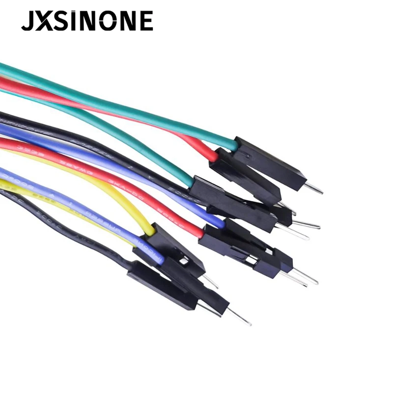 Stackable Banana Plug to Male/Female Jumper 26 AWG test lead Binding Post Solderless Breadboard Soft Silicone Flexible Lead | Инструменты