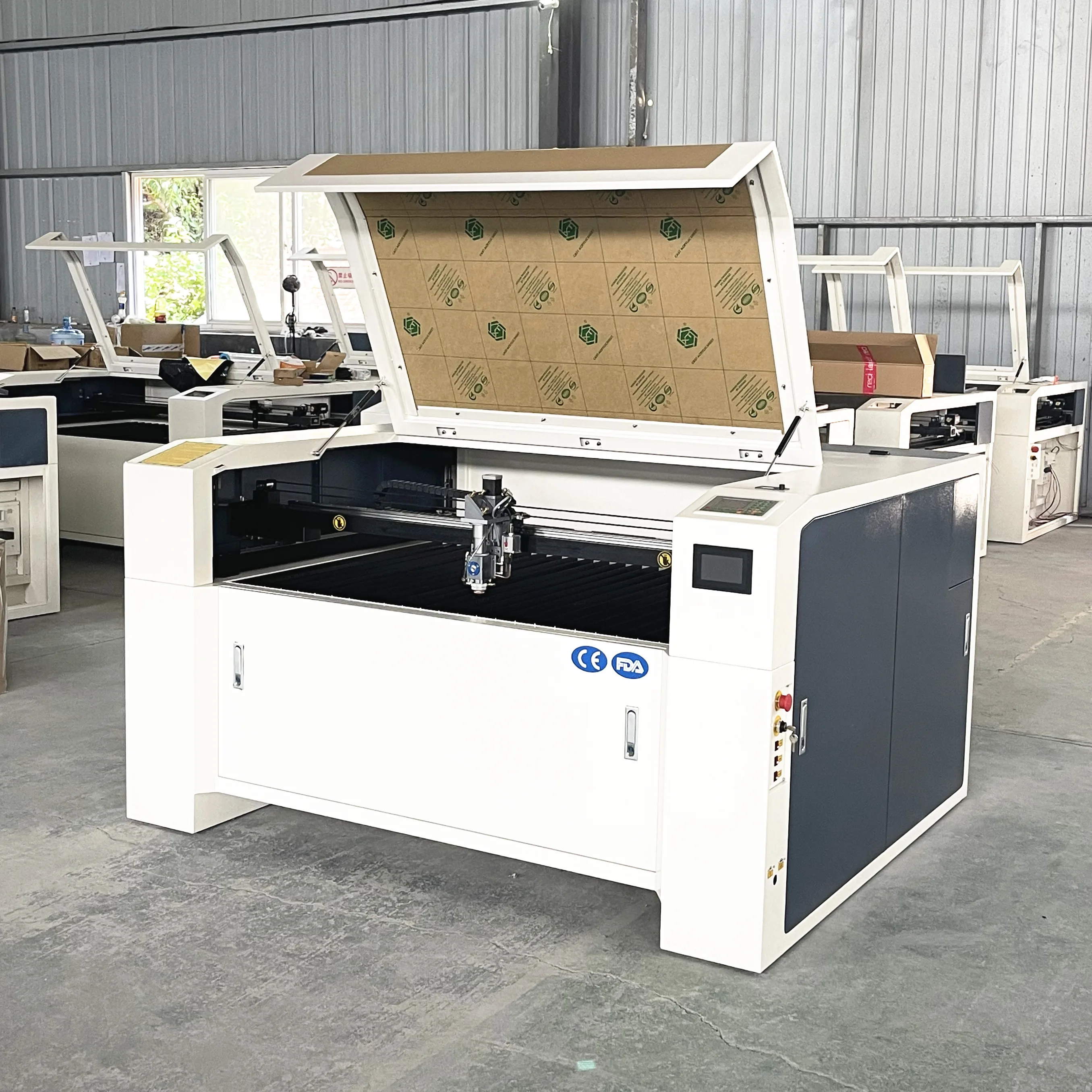 

Own Factory 150W 1390 Pro Co2 USB Laser Cutting Machine With DSP System Auto Focus Laser Cutter Engraver Chiller 1300*900 mm