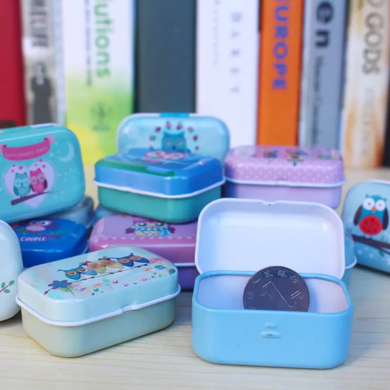 32 шт. (1 коробка)/лот: новая милая модель мини чехол металлический из