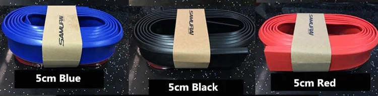 Fit For Honda City Civic Golf Polo Focus Audi A6 A3 A4 Benz C260 E300 Cruze Universal Styling Mouldings Front Lip Rubber Strip | Автомобили