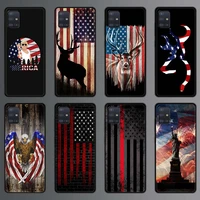 united states american flag phone case for samsung galaxy a51 a71 a50 a21s a12 a31 a10 a20e a41 a70 a30 a11 a40 silicone cover