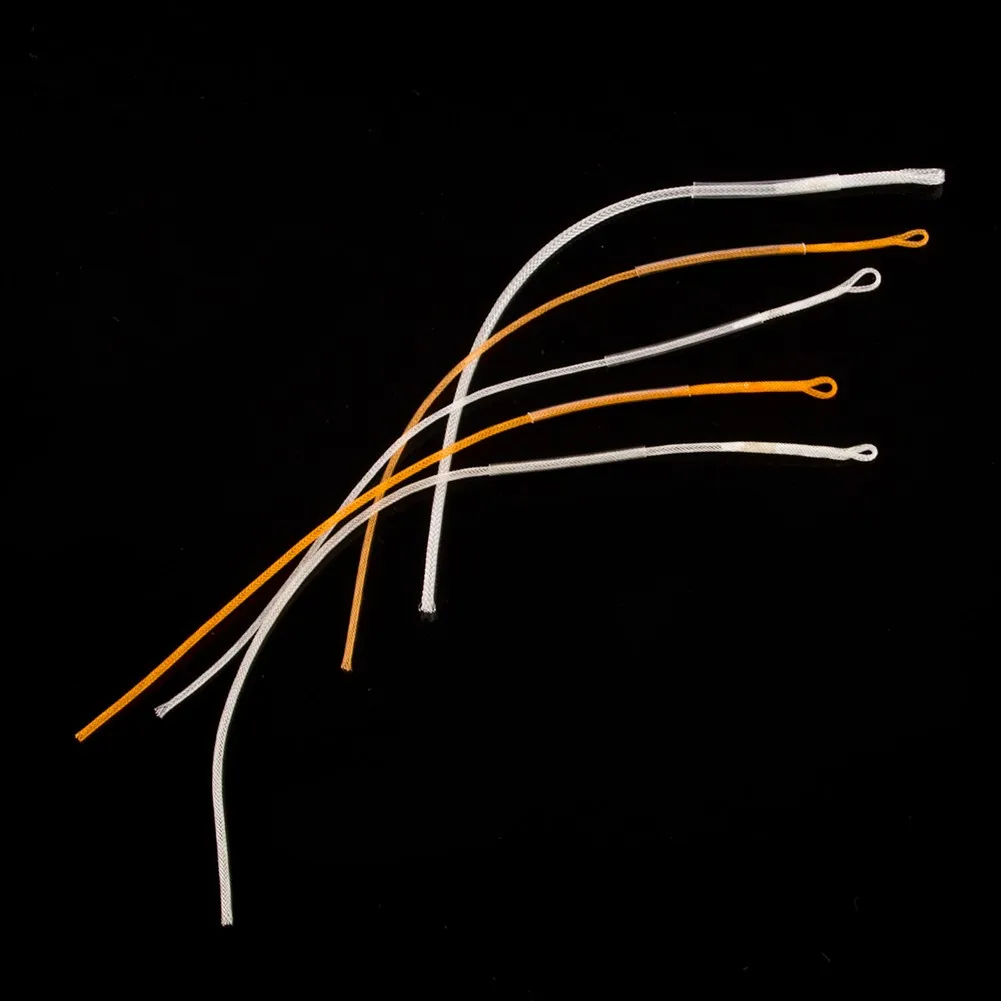 

10pcs/pack Braided Leader Loops High Strength Nylon Fly Fishing Line Loop Connector Fishing Accessories