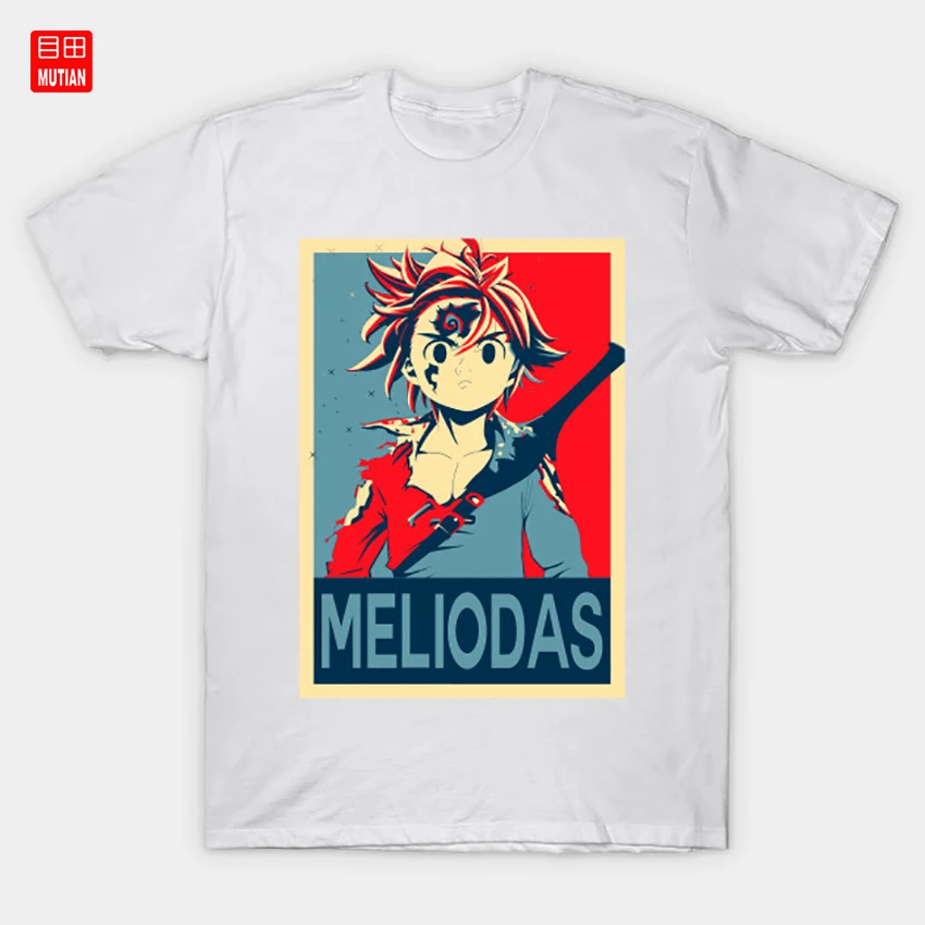 Плакат Meliodas Hope футболка Мерлин глюттони Диана говтер семи смертных грехов король