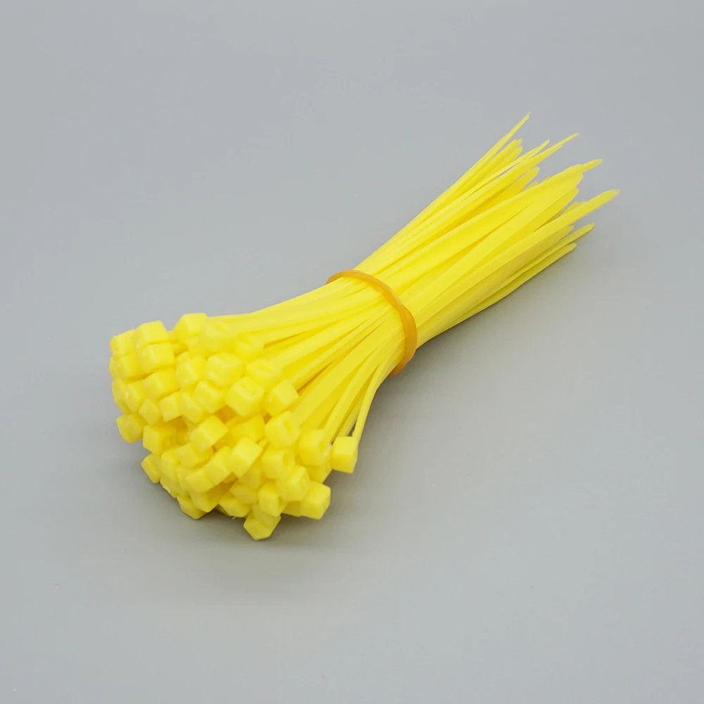 

3D Printer Parts Color cable nylon cable tie 3mm*100mm/200mm Self-locking Nylon Cable Ties Fasten Cable decorative strip 100pcs