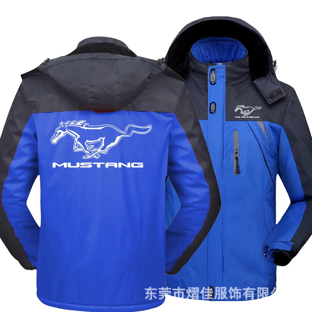 Зимняя парка для мужчин mustang ветрозащитные куртки из анорака с капюшоном толстые