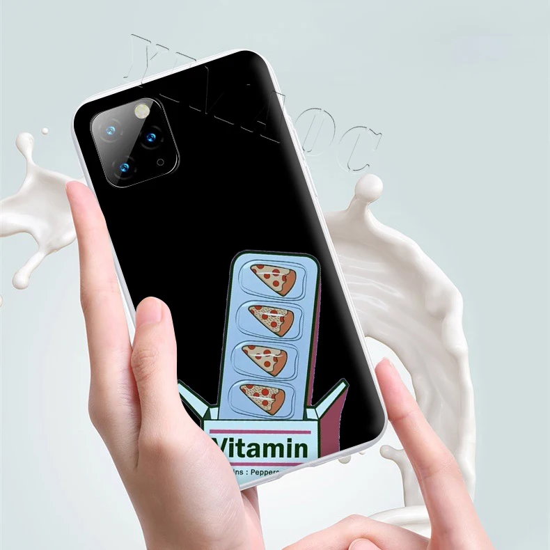 Чехол для телефона YIMAOC с изображением пиццы iPhone 11 Pro XS X XR Max 8 7 6 6S Plus SE 5S | Мобильные