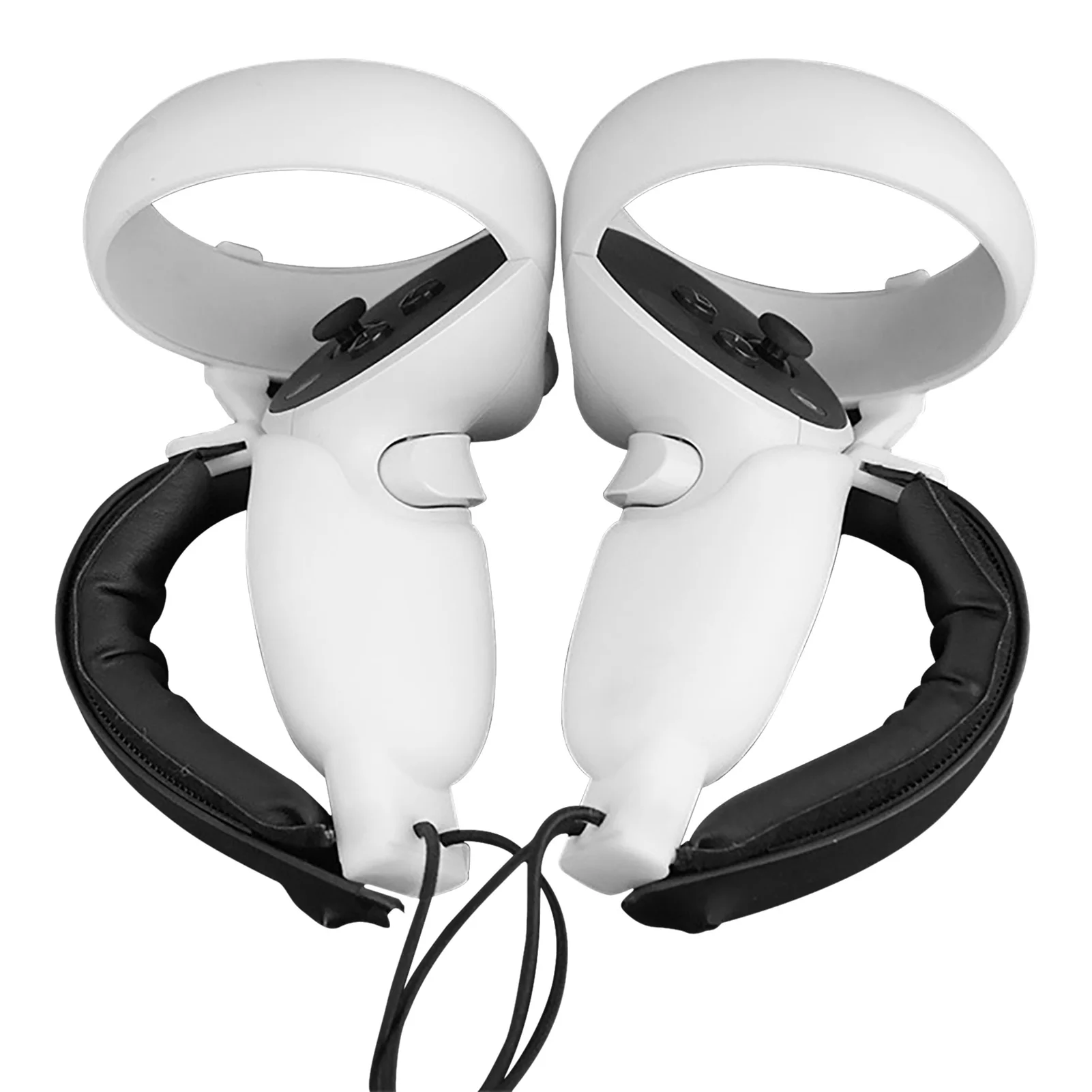 

For Oculus Quest 2 VR Controller Protective Case New 3D Printed Handle Grip Cover Soft Touch PLA Sleeve Anti-drop Hand Strap