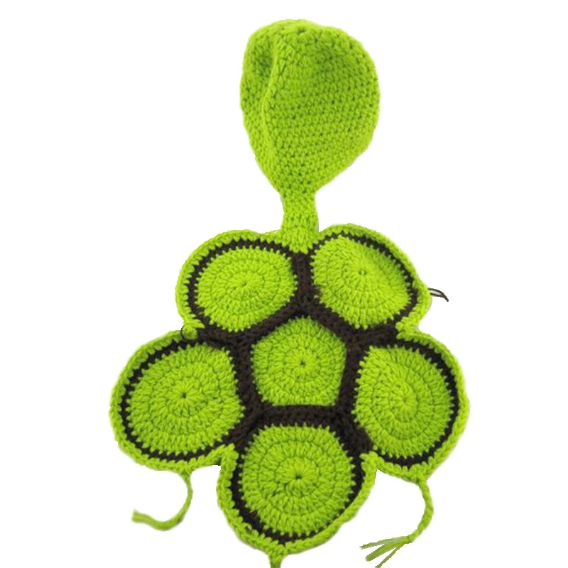Милый динозавр черепаха ручная работа вязаная крючком шапка для маленьких
