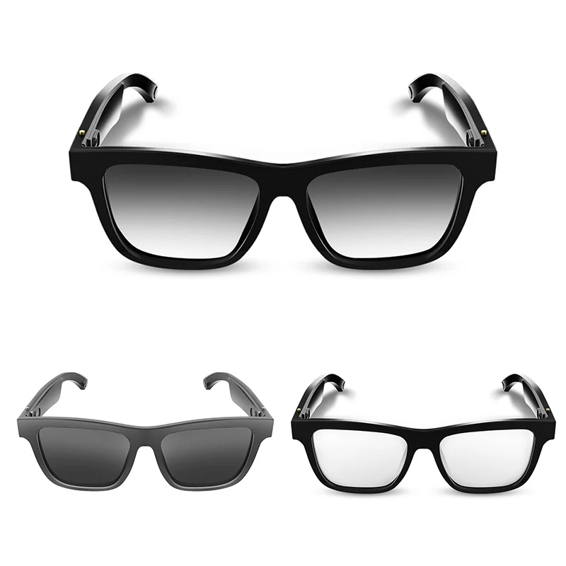 구매 E10 스마트 오디오 선글라스 헤드셋 BT5.0 무선 음악 헤드셋 UV 보호 안경 오디오 안경 핸즈프리 남성용 마이크 포함