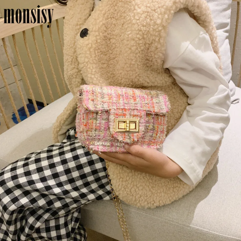 Monsisy 12 шт. кошелек для девочки Сумочка женщин маленький Детская сумка через плечо