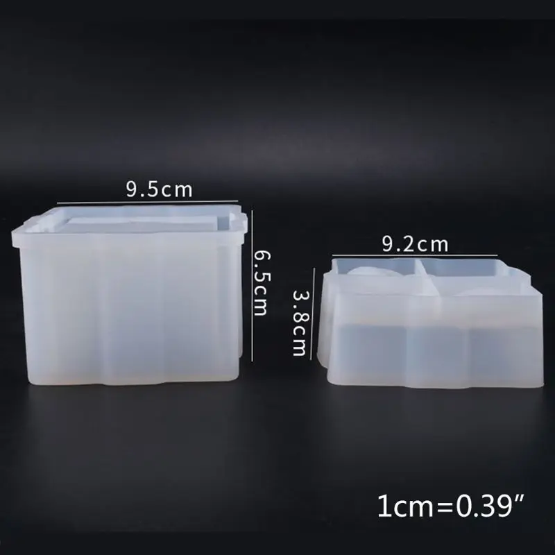 

1Set Silicone Bow Tie Box Mold DIY Jewelry Making Necklace Pendant Mould Epoxy Resin Handmade Crafts Tool