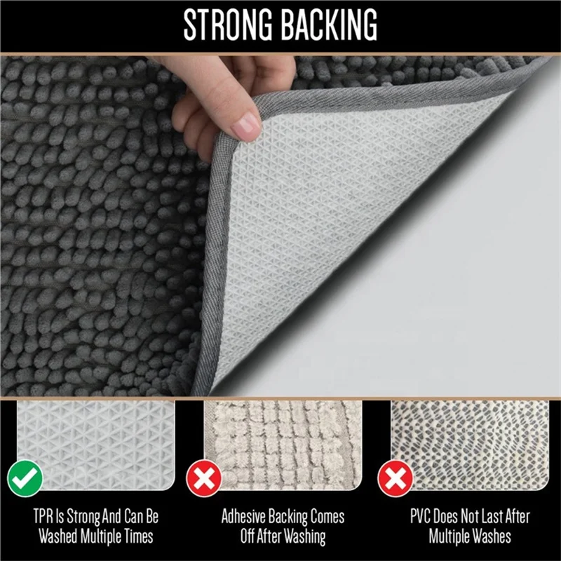 non slip water absorbent mat quick drying for home sofa toilet shower bathroom with suitable size free global shipping