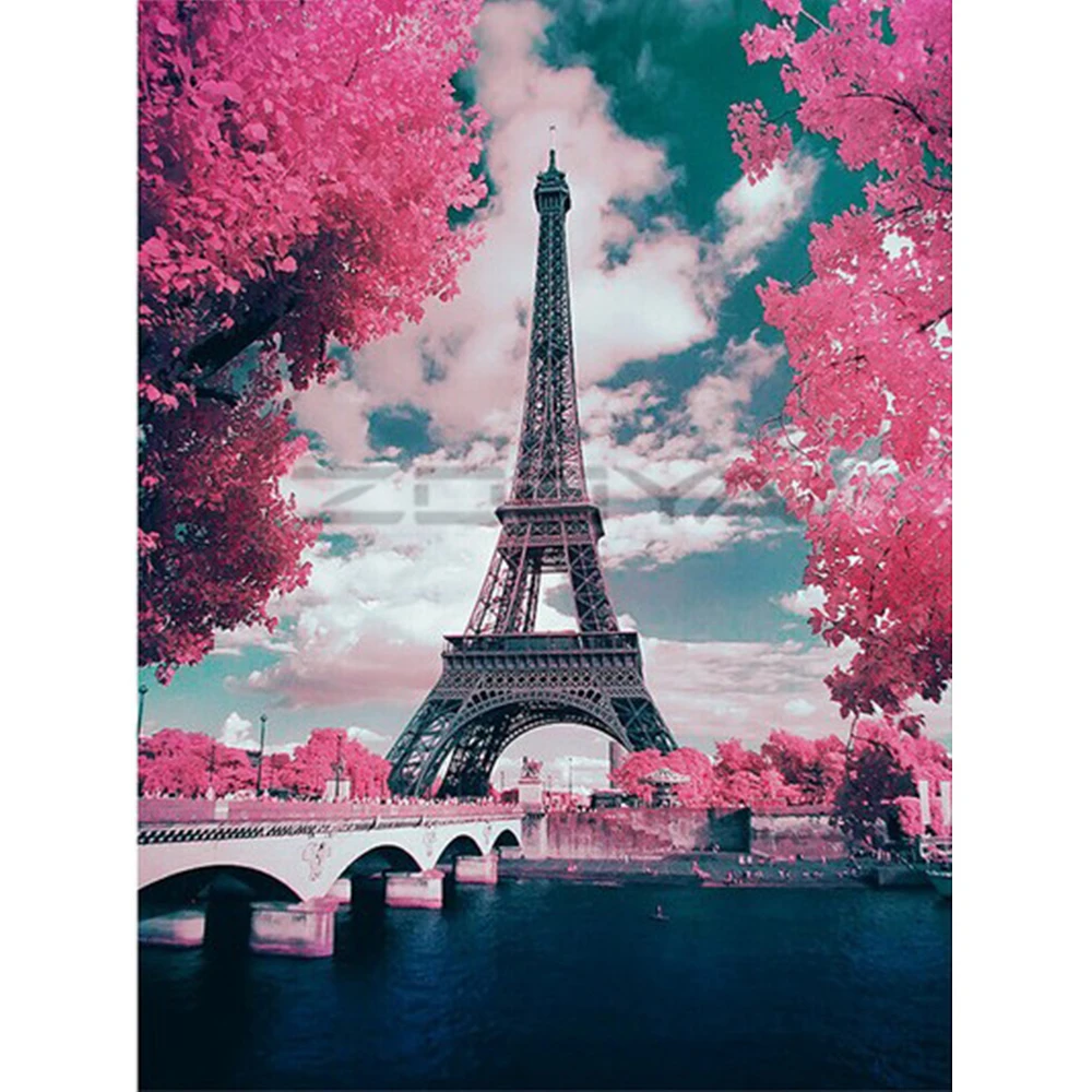 &quotСделай сам&quot с оригинальными рисунками &quotПарижская башня изображение