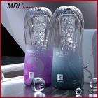 MRL Masterbation для мужчин спиральная прозрачная вакуумная Вагина-маструбатор реальная киска карманная киска мужской мастурбатор