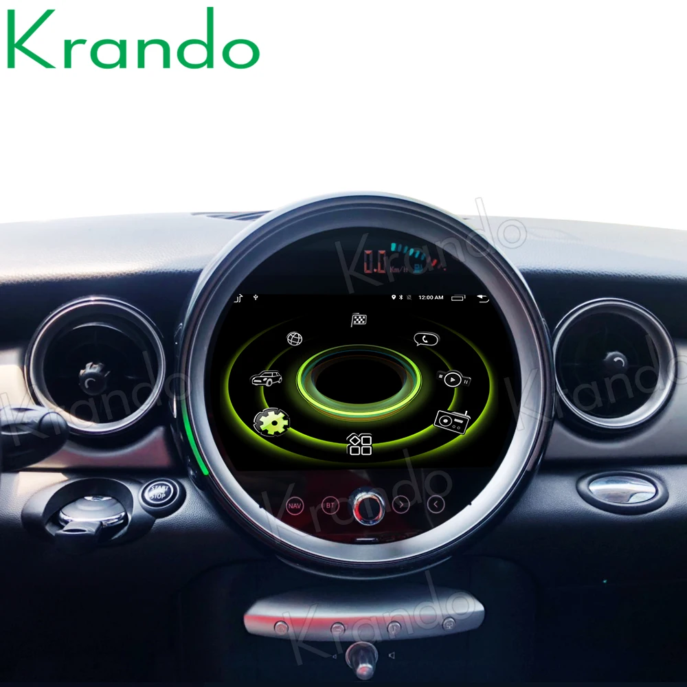 

Krando 9" Android 10.0 4G 64G Car Radio Audio Player Multimedia GPS For BMW Mini Cooper R56 Radio 2007-2014 Sliver CD Carplay