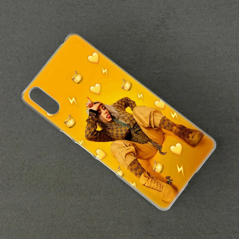 Billie Eilish Мода жесткий чехол для Sony Xperia L1 L2 L3 X XA XA1 XA2 XA3 ультра 10 плюс E5 XZ XZ1 XZ2 компактный XZ3 XZ5 2 20 крышка