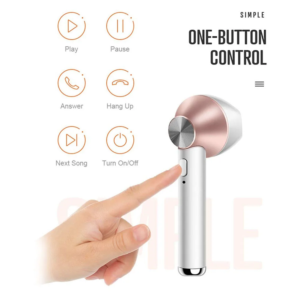 Универсальные внутриканальные Беспроводные наушники с поддержкой Bluetooth 4 2 и