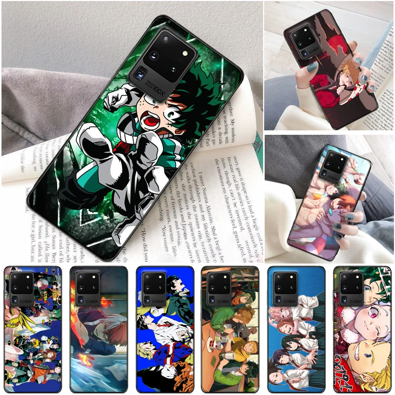 

My Hero Academia Bakugou Katsuki Tomura Boku Todoroki Shouto Dabi Shigaraki Phone Case For Samsung Galaxy S20 Plus FE Carcasa