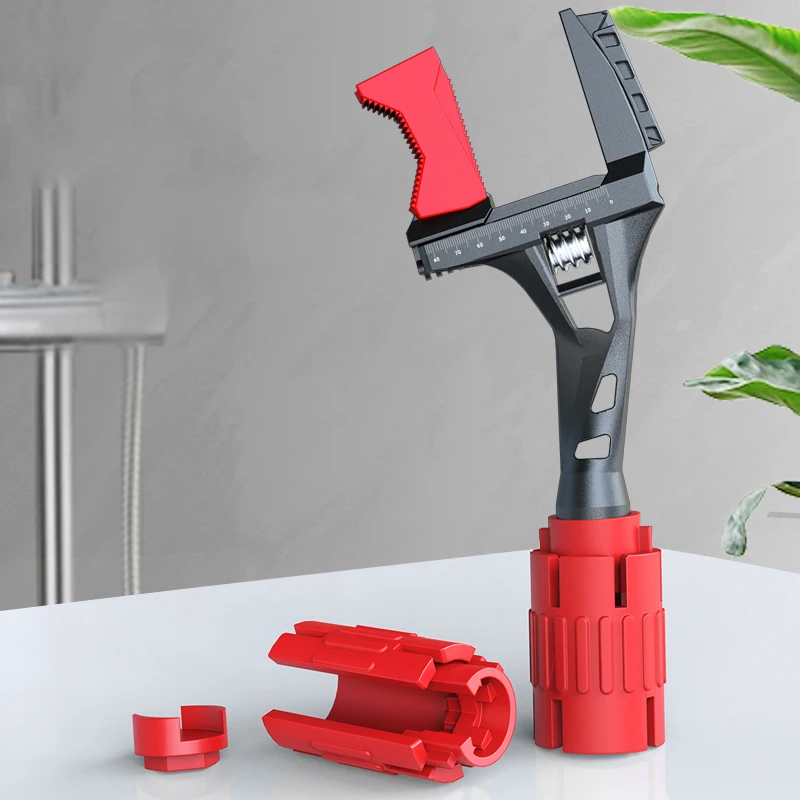 24 In1 Регулируемый ключ дюймовый стандарт алюминиевого сплава больших открытых