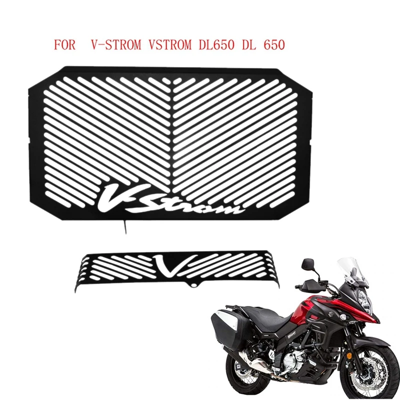 Радиатор мотоцикла решетка Защитная крышка для Suzuki V-STROM 650 DL650 2004-2010 кулер воды