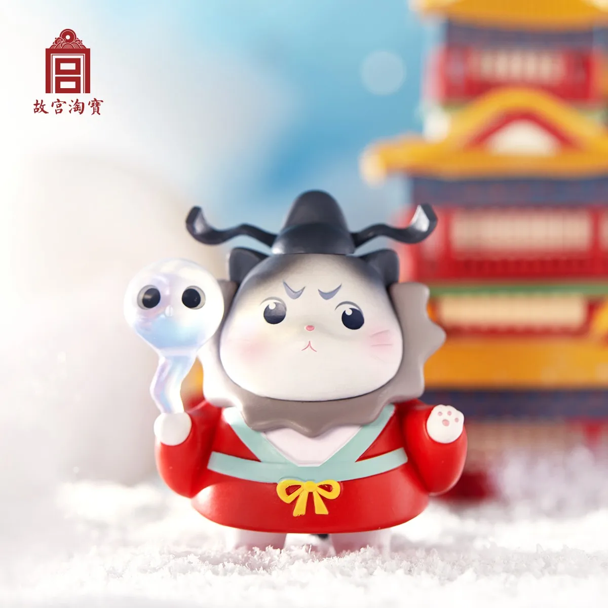 Günstig USER-X Palace Museum Katze Blind Box Nette Kawaii Anime Glückliche Katze Puppe Erraten Tasche Brieftasche Geburtstag Weihnachten Geschenk Baby Desktop Spielzeug