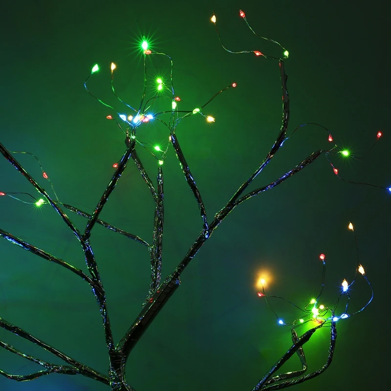 

Simulation LED Tree Desktop Lamp Touch Switch Night Light Lighting Bed Room Sleeping Eye Protection Warm Lighting Decor