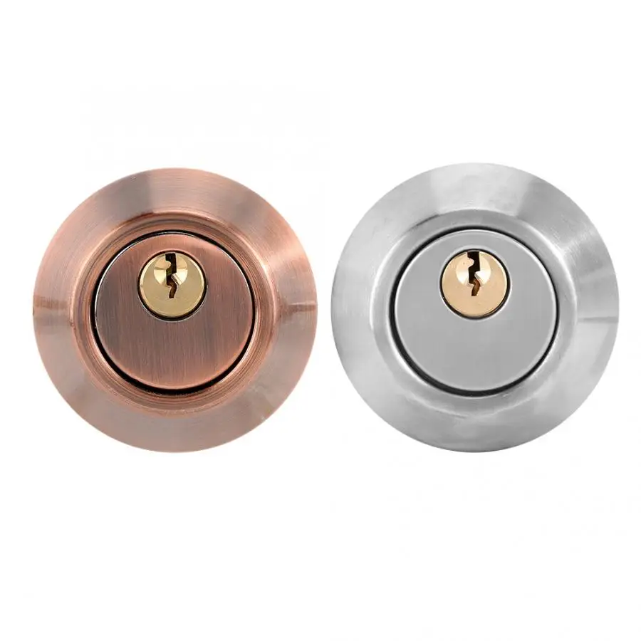 Одноцилиндровый защитный Противоугонный дверной замок из нержавеющей стали для