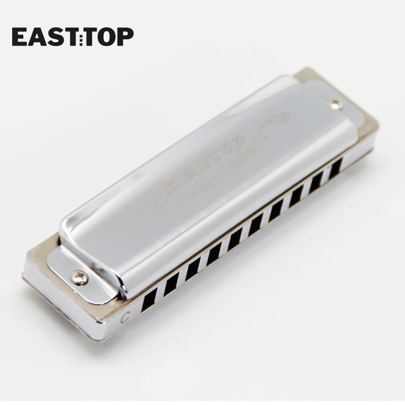 EASTTOP T006 10 отверстие латунный гребень латунь reedplate blues гармоника|Губная гармошка| |