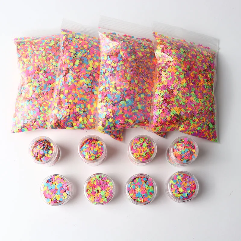 50 г красочный лак для ногтей Блестящий перламутровый бумажный бабочка