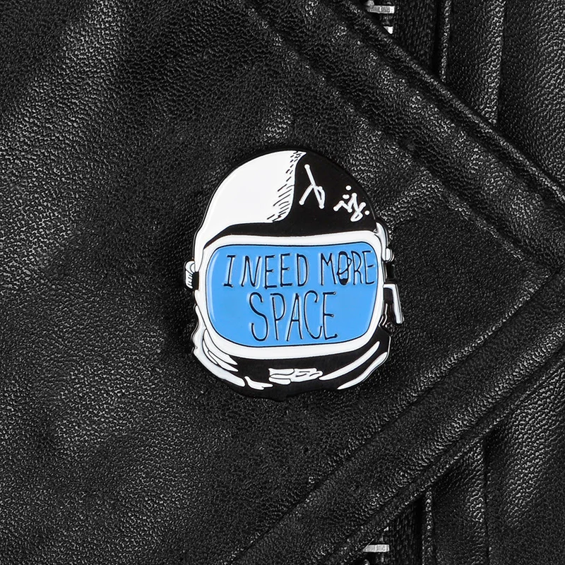 Мультяшные эмалевые булавки мне нужно больше космонавта астронавта на заказ