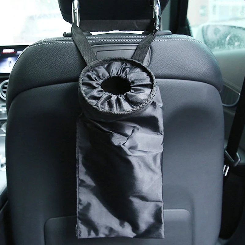 

Portable Car Seat Back Garbage Bag Car Auto Trash Can Leak-proof Dust Holder Case Box Car Styling Oxford Cloth
