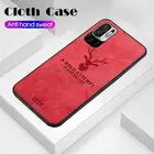 Силиконовый чехол из ТПУ Для Xiaomi Mi Band 11 Lite рro 11 ультра POCO F3 X3 M3 Redmi Note 10 Pro Max Note10 5G ткань с рисунком оленя чехол