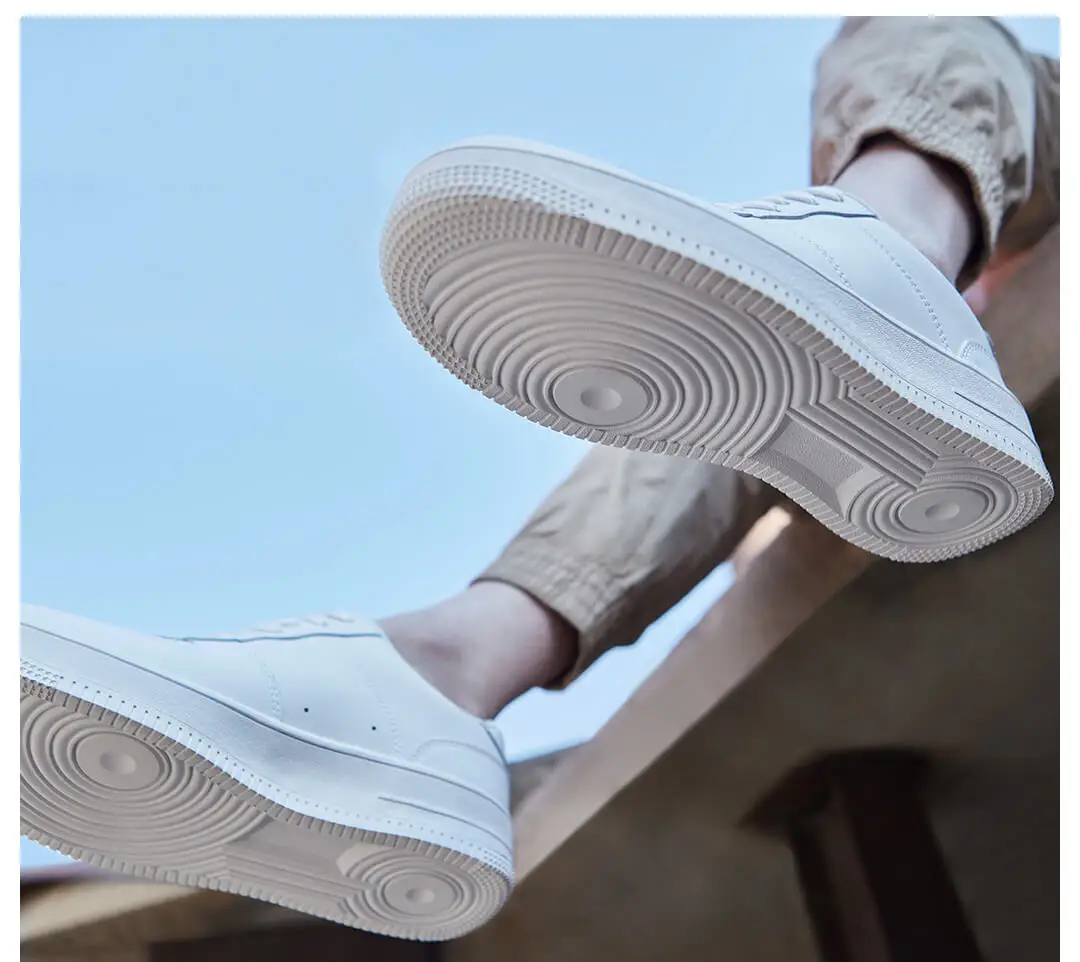 Винтажные кожаные туфли Youpin 90 точек Нескользящие износостойкие на толстой