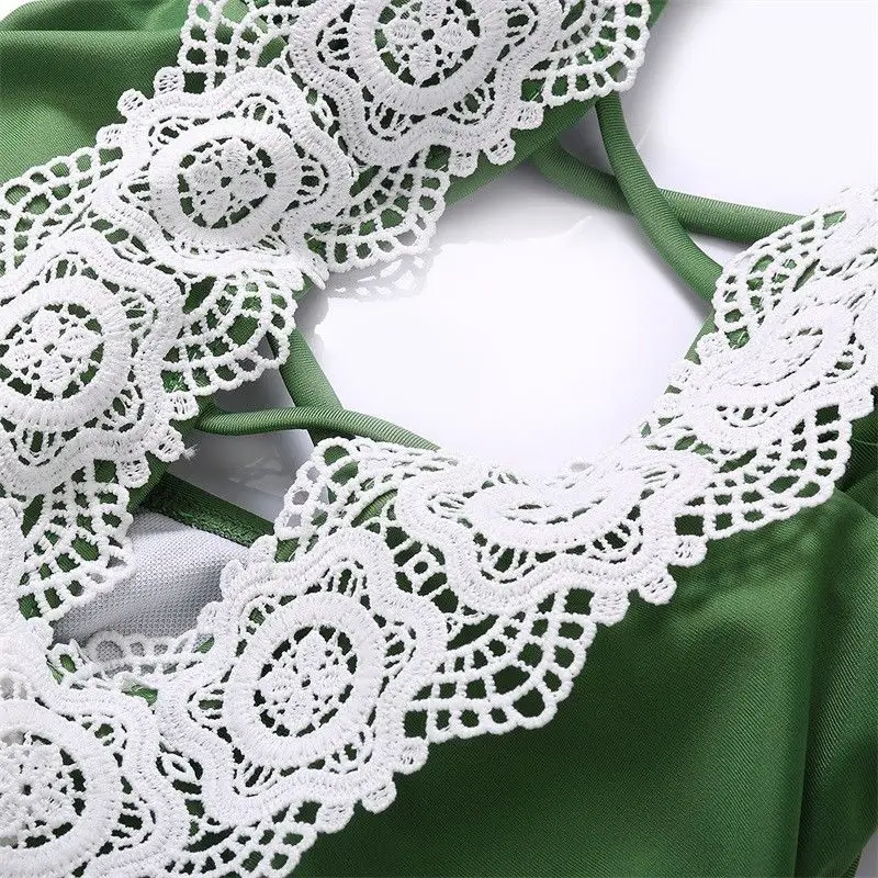 

2021 One Piece Sexy Swimsuit Swimwear Women Bathing Suit Swim Vintage Summer Beach Wear Print Bandage Swimsuit